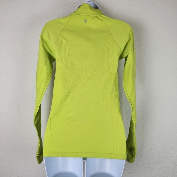 NWT Nux Sleek Unity Compression Jacket Lime Pop Size Medium - Picture 4 of 12